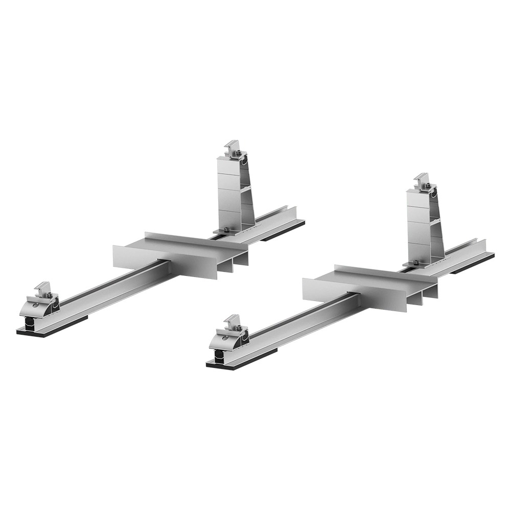 EcoFlow Flat Roof Bracket Solar Panel Mounting Set