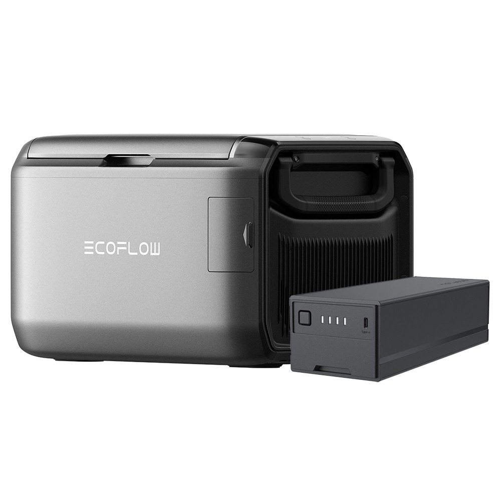 EcoFlow GLACIER Classic 35L cooler + 298Wh plug-in battery