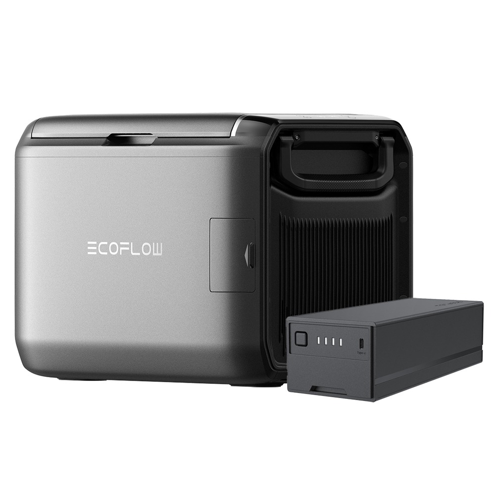 EcoFlow GLACIER Classic 45L cooler + 298Wh plug-in battery
