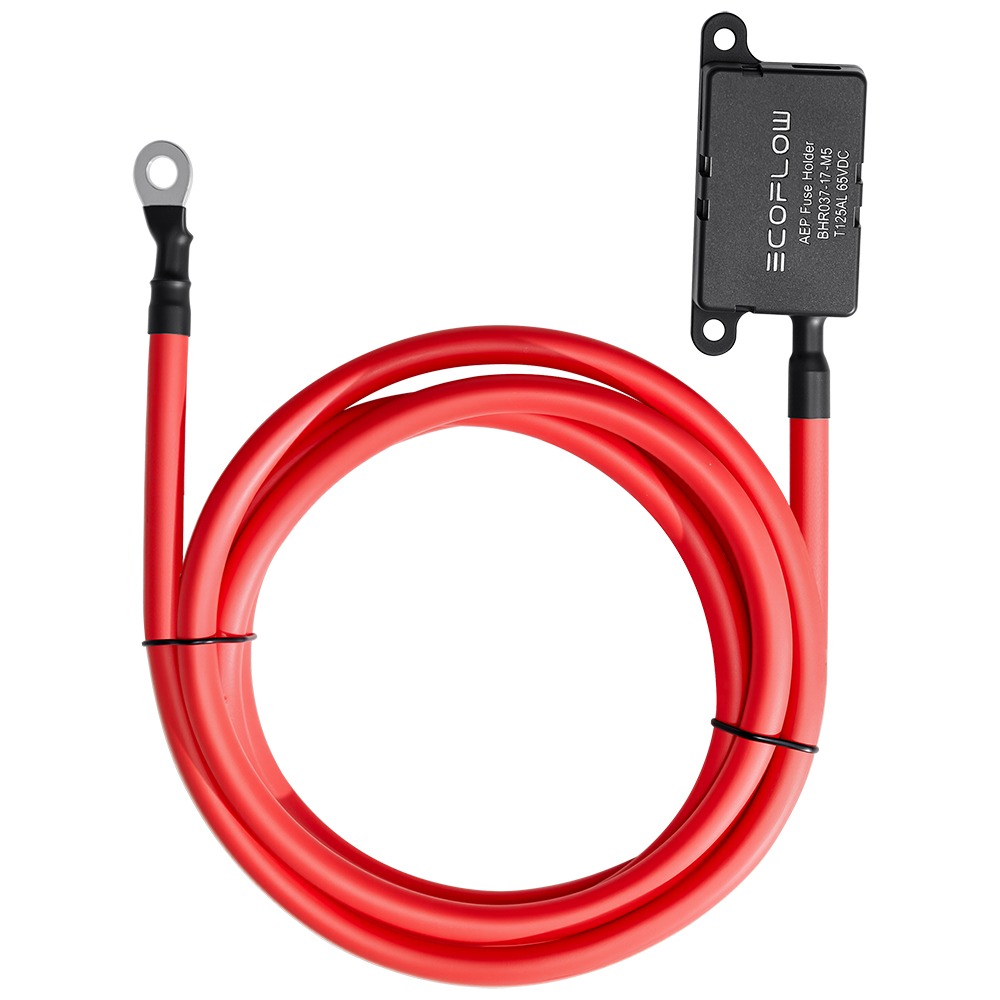EcoFlow Alternator Charger Extended Fuse Cable 2 m