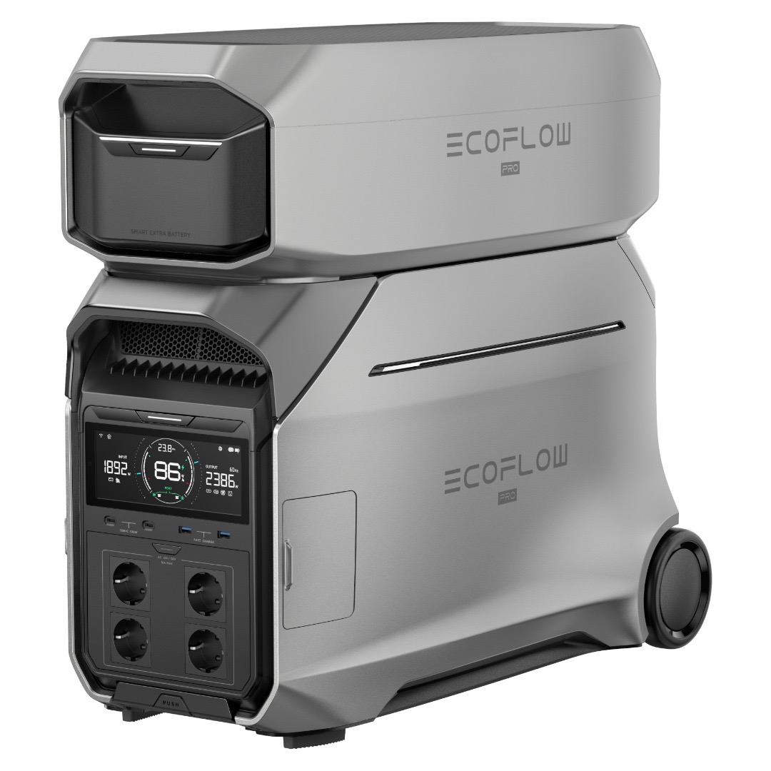 EcoFlow DELTA Pro 3 Power Station + DELTA Pro 3 Extra Battery