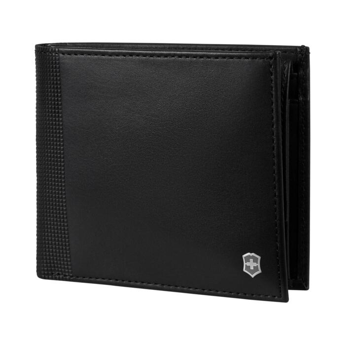 Victorinox Altius Alox Deluxe Bi-Fold Wallet — noir