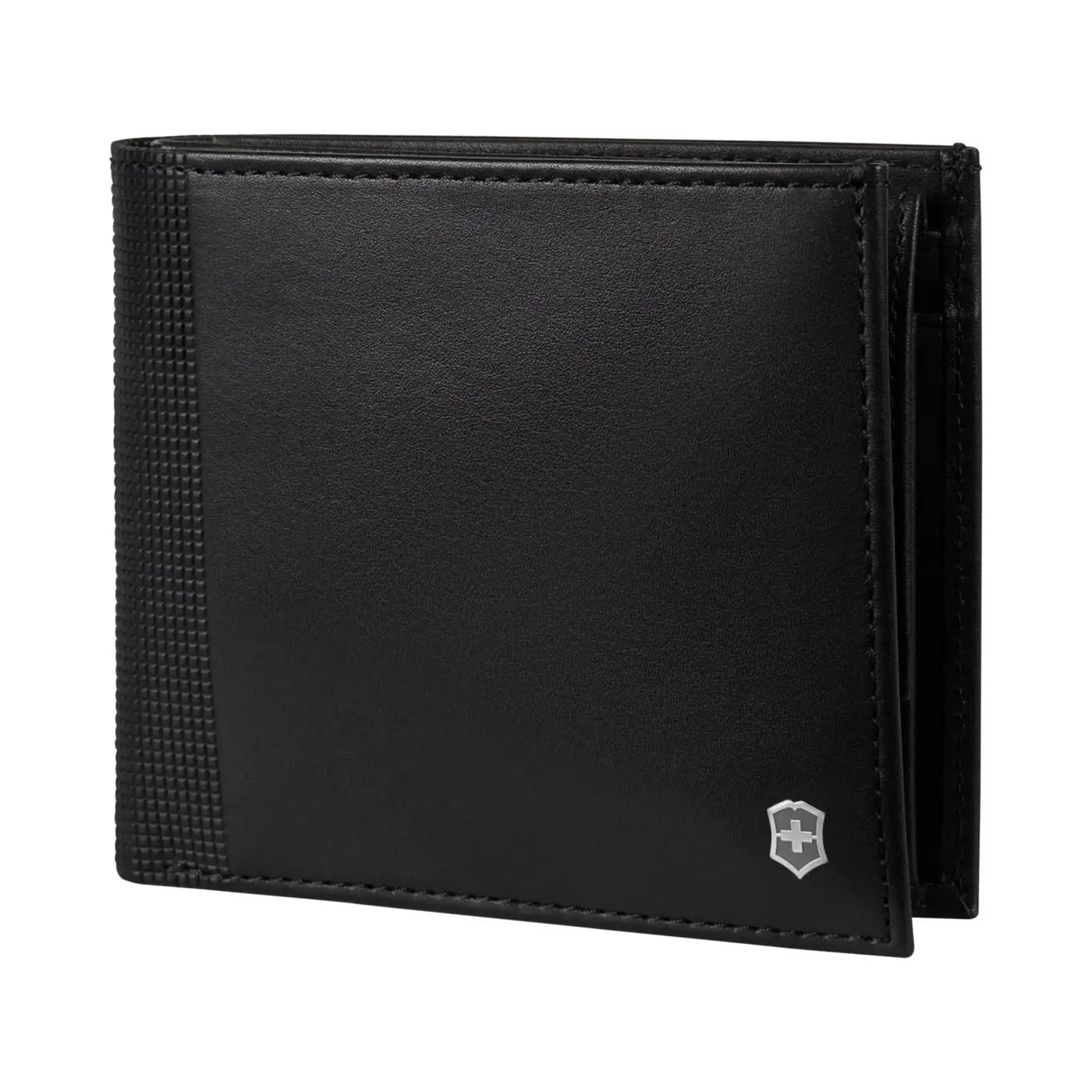 Victorinox Altius Alox Deluxe Bi-Fold Wallet — Noir