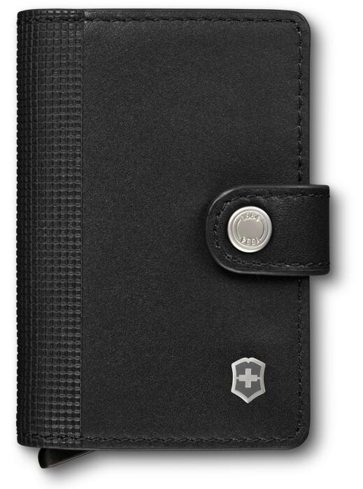 Victorinox Altius Secrid Leather Card Wallet — noir