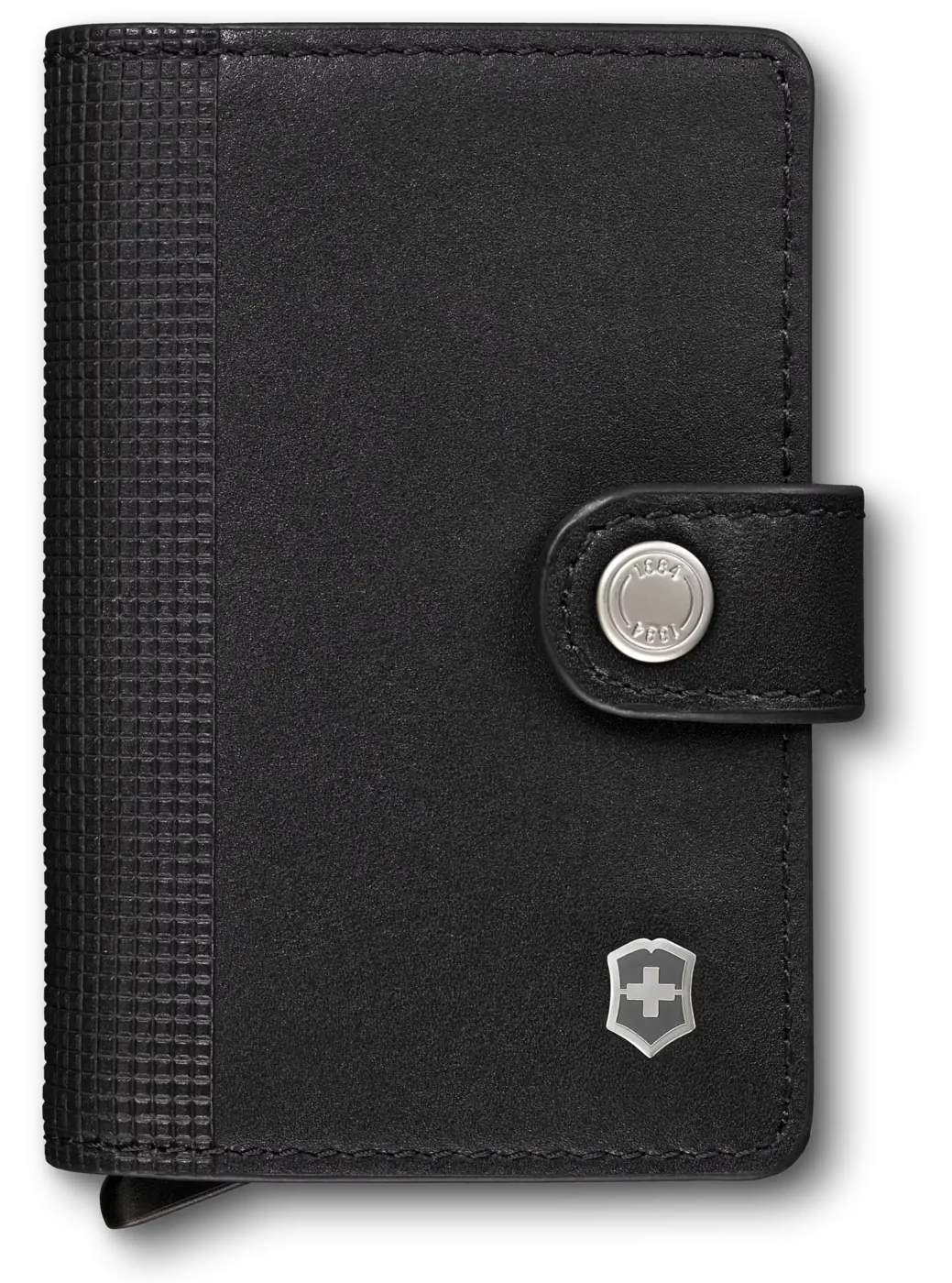 Victorinox Altius Secrid Leather Card Wallet — Noir