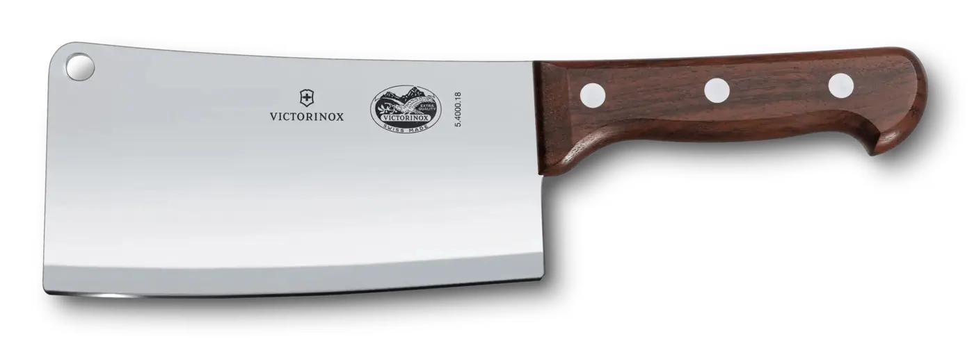Victorinox Couperet de cuisine Wood, 18 cm — Brun