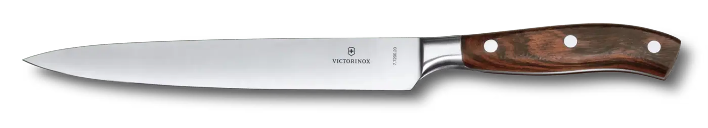 Victorinox Couteau à découper Grand Maître, 20 cm — Brun