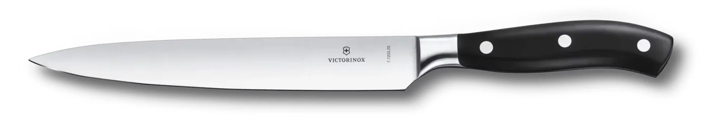 Victorinox Couteau à découper Grand Maître, 20 cm — Noir