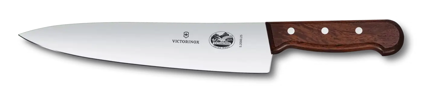 Victorinox Couteau à découper Wood, 25 cm — Brun