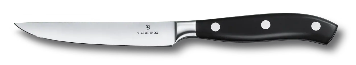 Victorinox Couteau à steak Grand Maître, 12 cm — Noir — 7.7203.12G