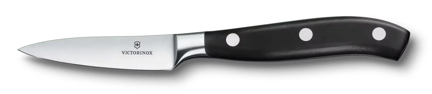 Victorinox Couteau d’office Grand Maître, 8 cm — Noir