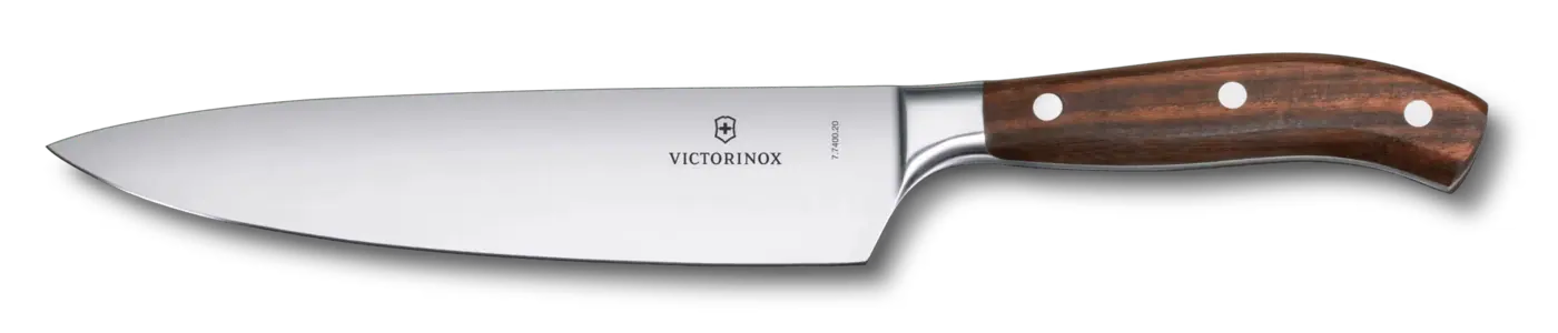 Victorinox Couteau de chef Grand Maître, 20 cm — Brun