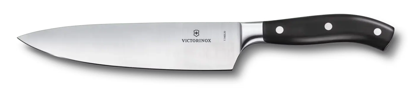 Victorinox Couteau de chef Grand Maître, 20 cm — Noir