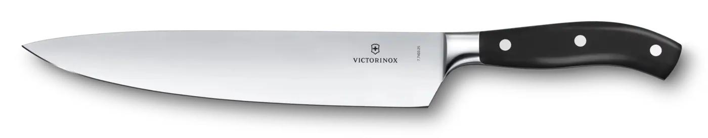 Victorinox Couteau de chef Grand Maître, 25 cm — Noir