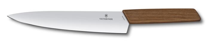 Victorinox Swiss Modern Kochmesser, 22 cm — Bois de noyer