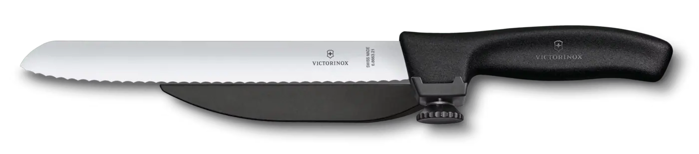 Victorinox Couteau DUX Swiss Classic, 21 cm — Noir