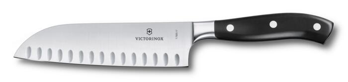 Victorinox Grand Maître Santokumesser, 17 cm — noir