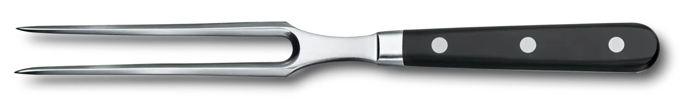 Victorinox Fourchette à viande Grand Maître, 15 cm — Noir