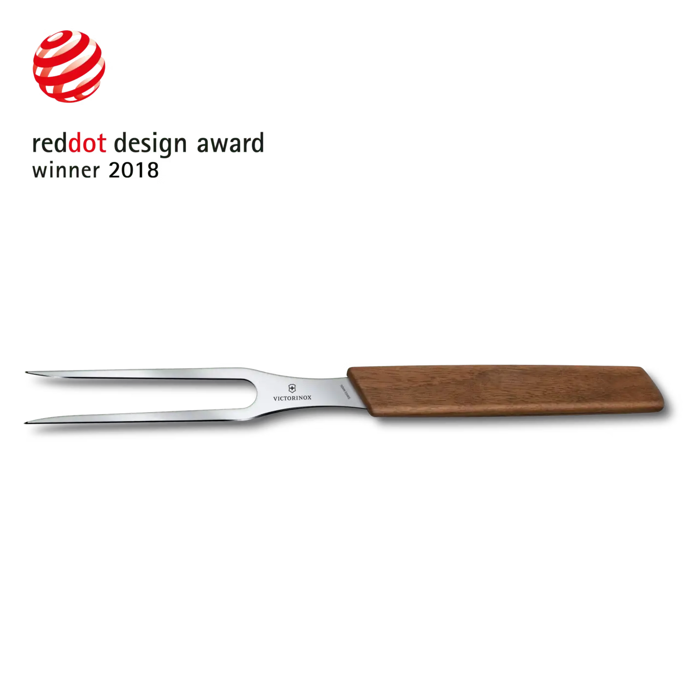 Victorinox Fourchette à viande Swiss Modern, 15 cm — Brun