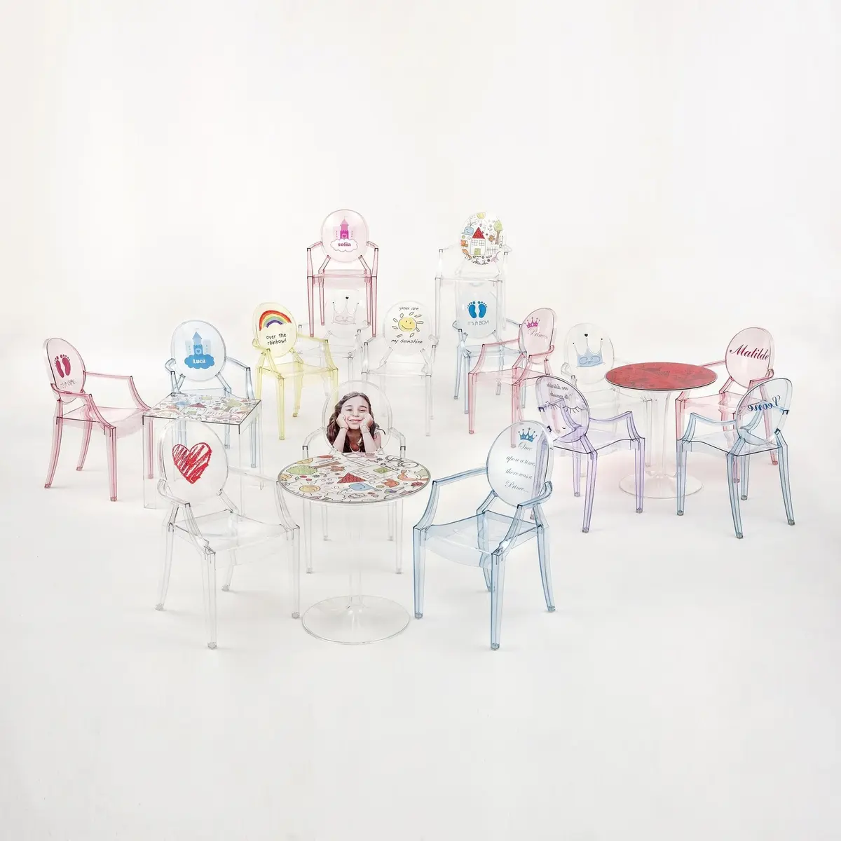 Silla Lou Lou Ghost Infantil