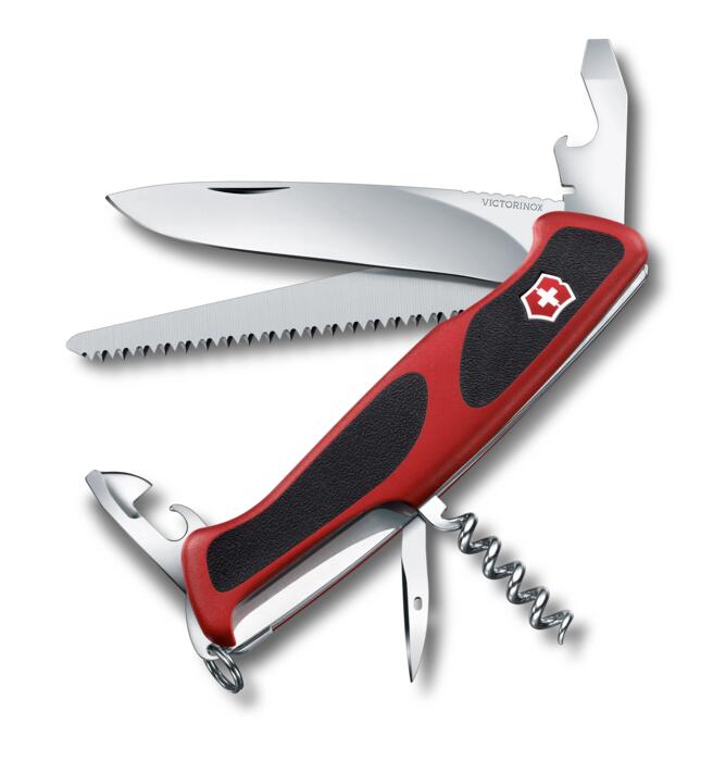 Victorinox Ranger 55 Grip — rouge/noir