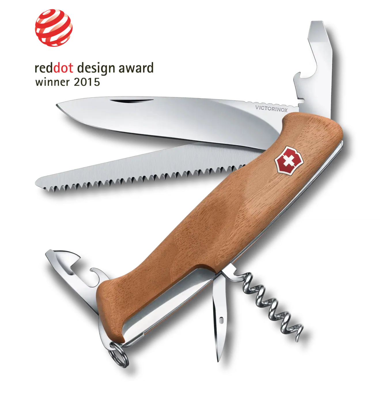 Victorinox Ranger 55 Wood — Brun
