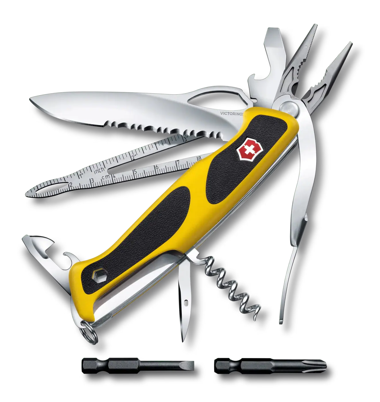 Victorinox Ranger Boatsman MW Grip — Jaune
