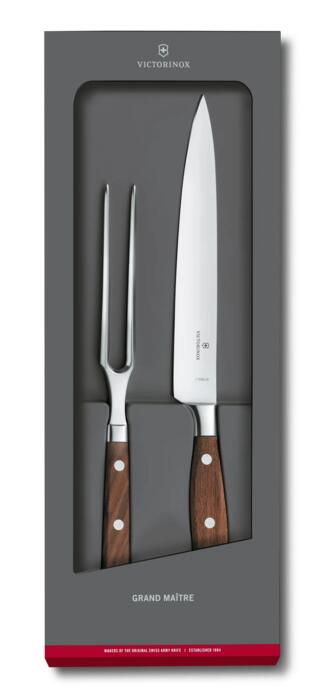 Victorinox Grand Maître Tranchier-Set, 2-teilig, 20 cm — Bois d’érable modifié