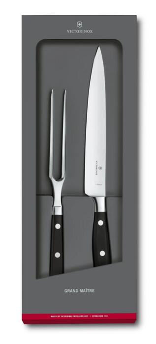 Victorinox Grand Maître Tranchier-Set, 2-teilig, 20 cm — noir