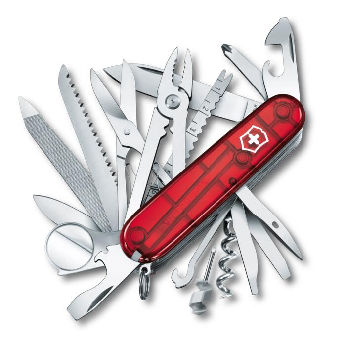 Victorinox Swiss Champ — rouge transparent
