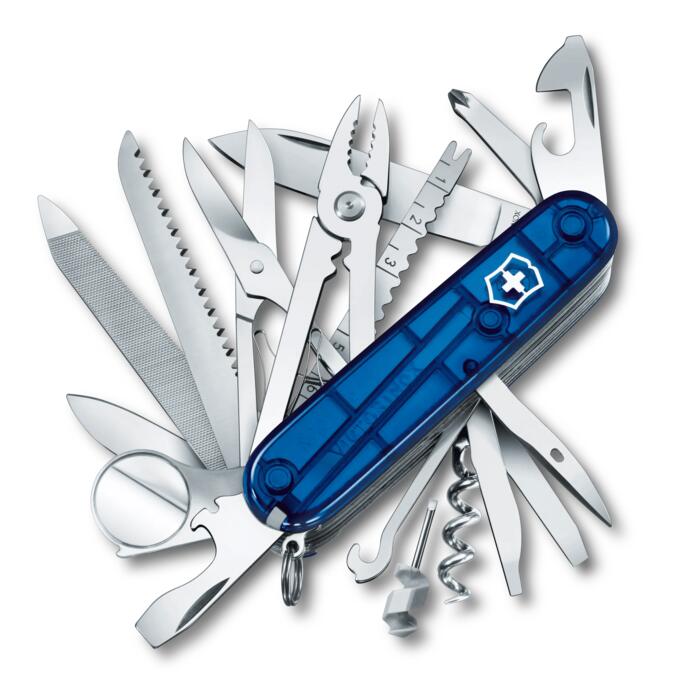 Victorinox Swiss Champ — bleu transparent