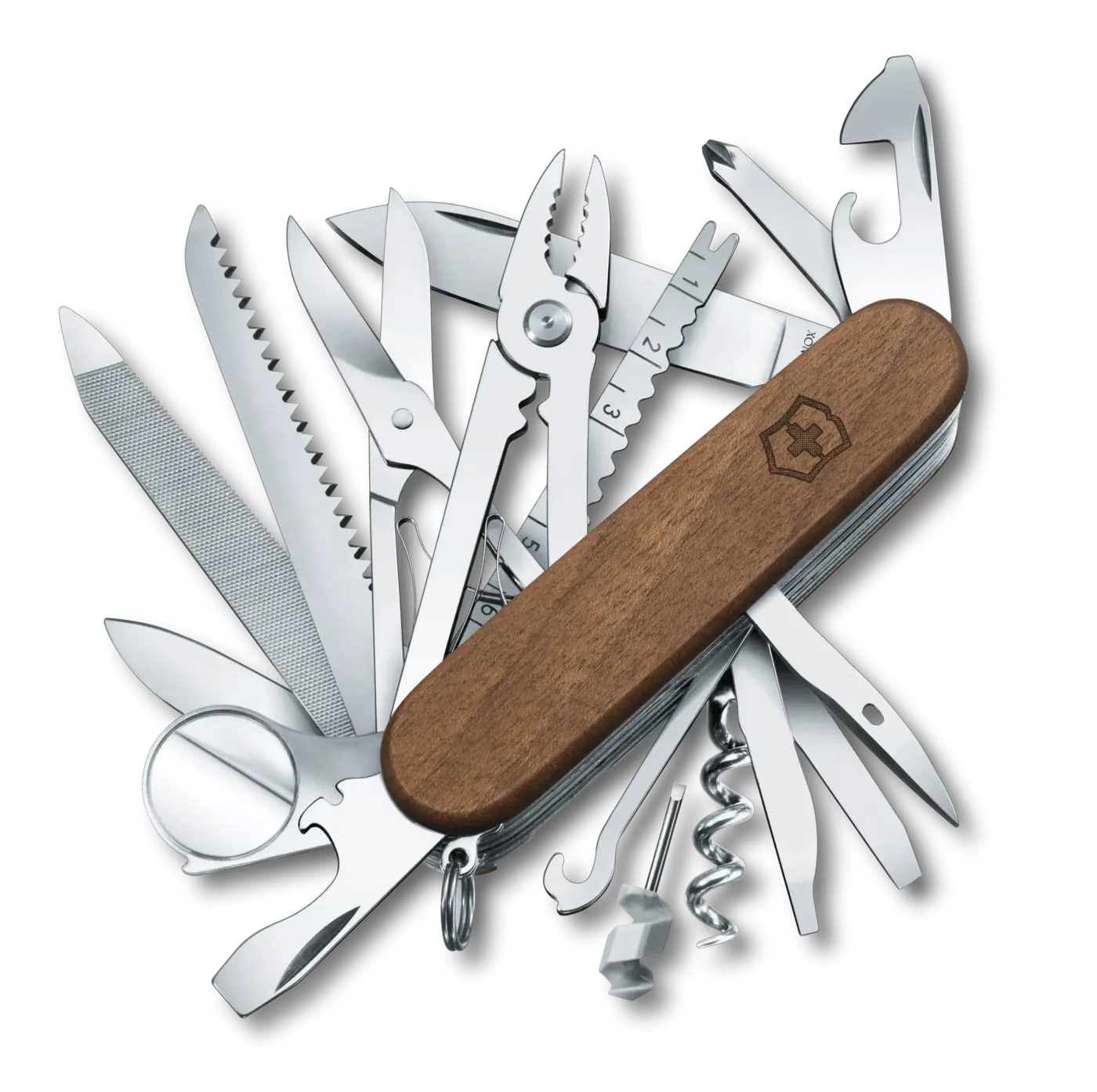 Victorinox Swiss Champ Wood — Brun