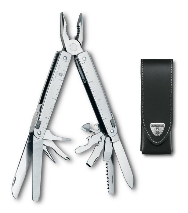 Victorinox Swiss Tool — Étui en cuir inclus