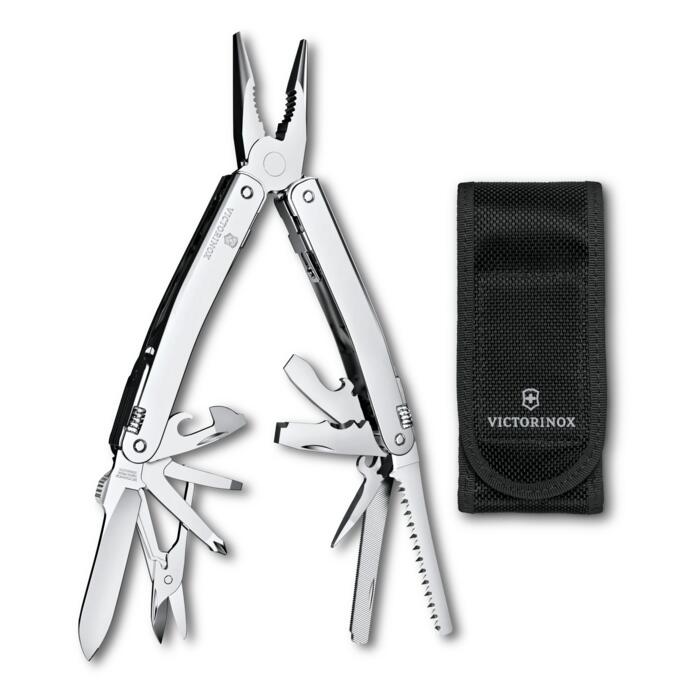 Victorinox Swiss Tool Spirit MX — Étui-ceinture en Nylon inclus