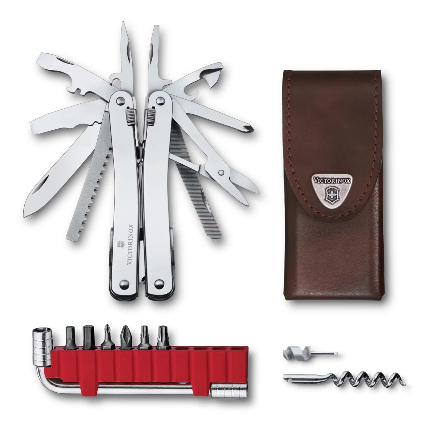 Victorinox Swiss Tool Spirit X Plus — Gris — 3.0235.L