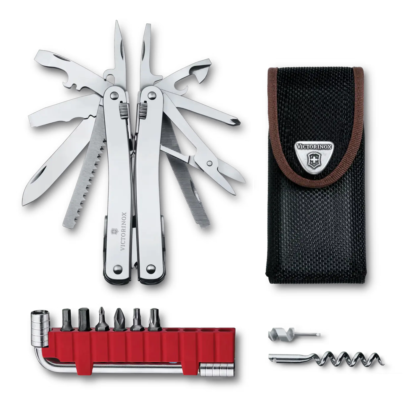 Victorinox Swiss Tool Spirit X Plus — Gris — 3.0235.N