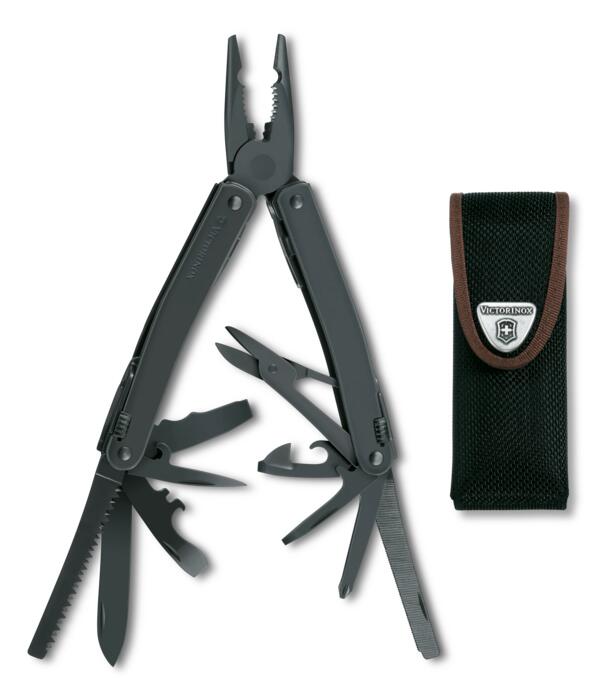 Victorinox Swiss Tool Spirit XBS — Étui-ceinture en Nylon inclus