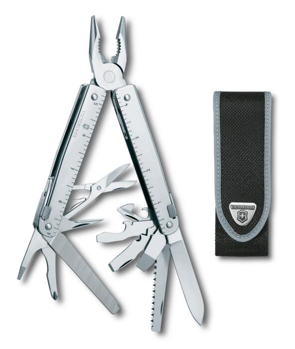 Victorinox Swiss Tool X — Étui-ceinture en Nylon inclus