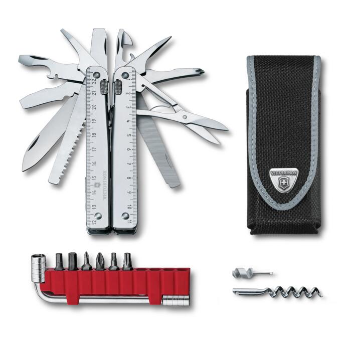 Victorinox Swiss Tool X Plus — Étui-ceinture en Nylon inclus
