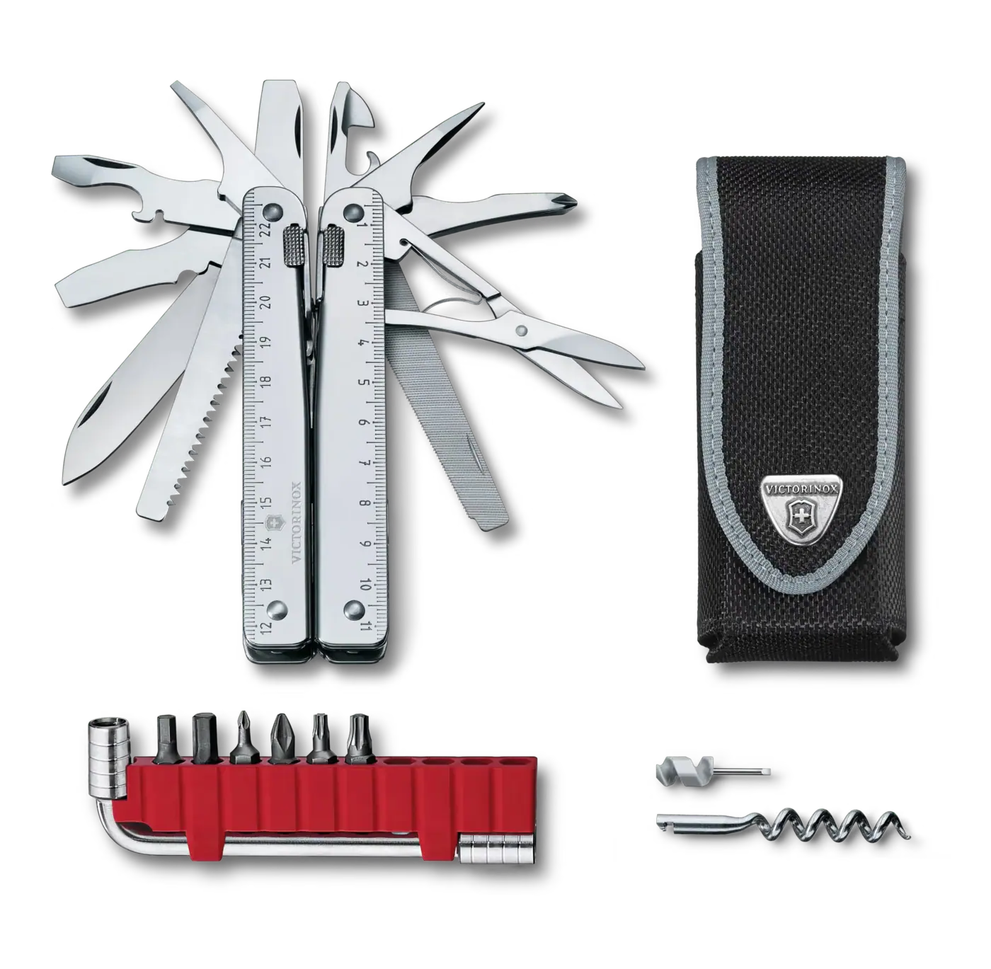Victorinox Swiss Tool X Plus — Grau — 3.0338.N